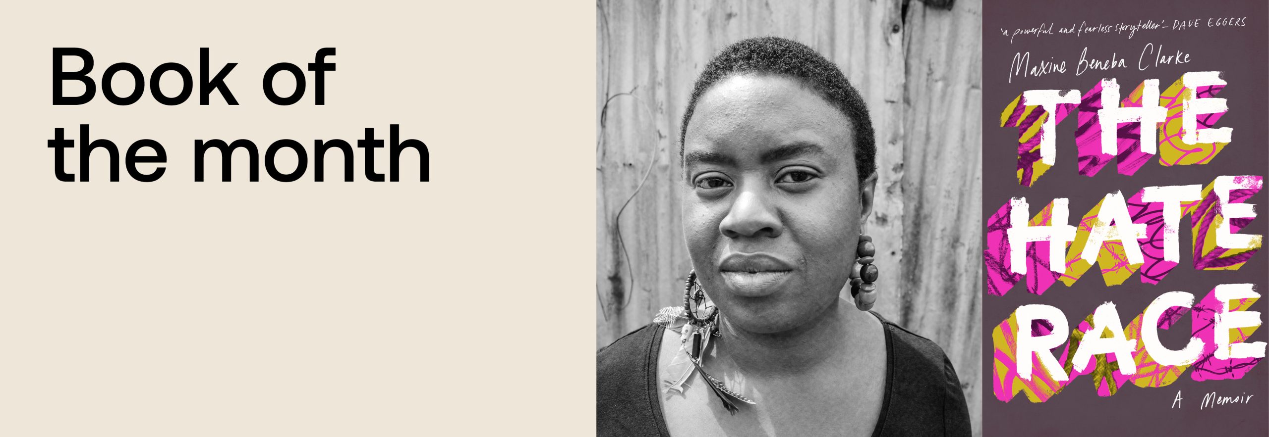 Book of the Month The Hate Race